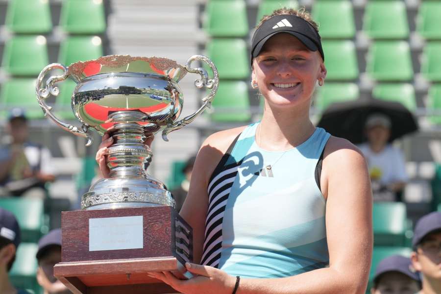 Kruegerová si v 19 letech došla pro první trofej na okruhu WTA.