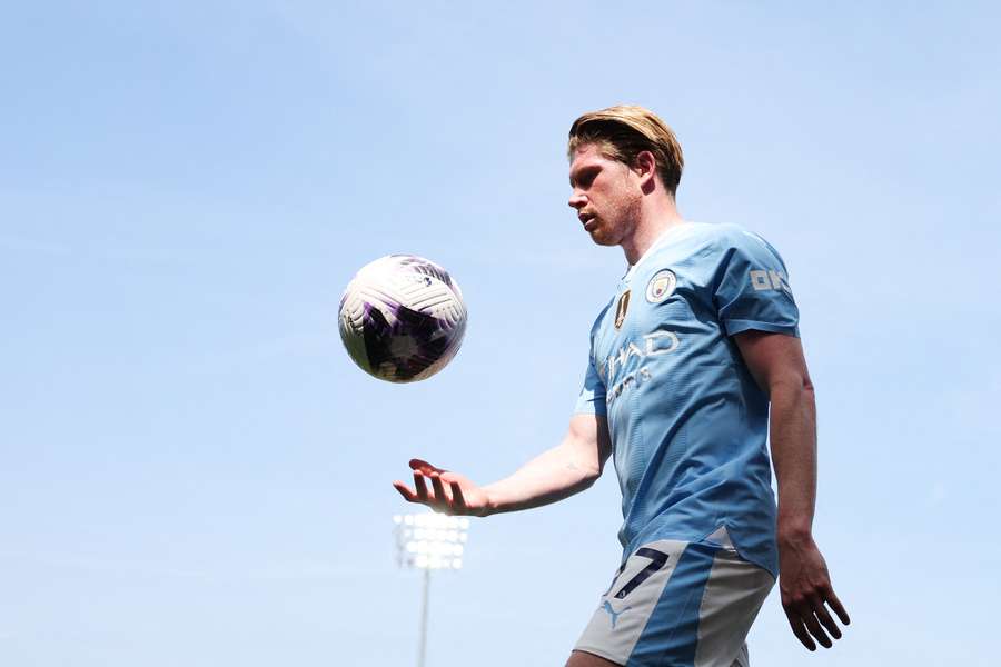 Il centrocampista del Manchester City Kevin De Bruyne