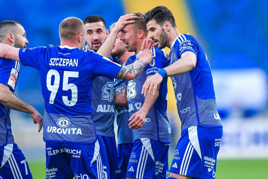 Ruch Chorzów jest blisko gry w barażach o Ekstraklasę