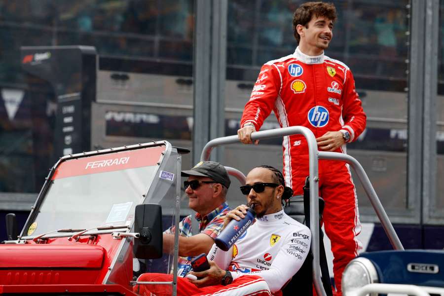 La Ferrari si prepara al Gp della Cina La Ferrari si prepara al Gp della Cina