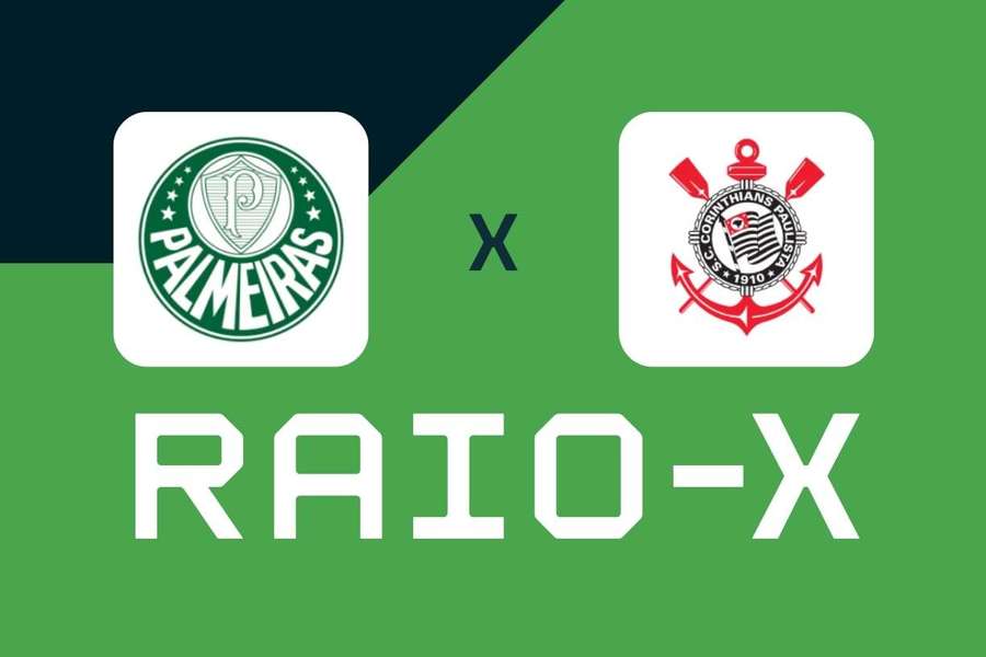 Palmeiras x Corinthians - Raio X da partida: dados e estatísticas Palmeiras x Corinthians - Raio X da partida: dados e estatísticas