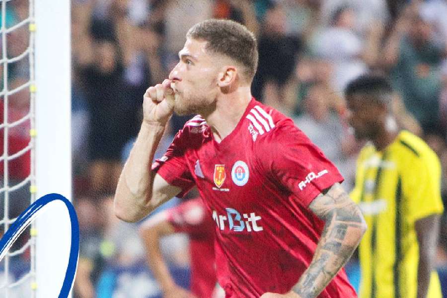 Paulinho a deschis scorul pentru Oțelul Galați