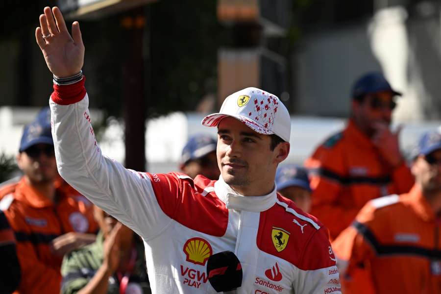 Charles Leclerc, piloto da Ferrari
