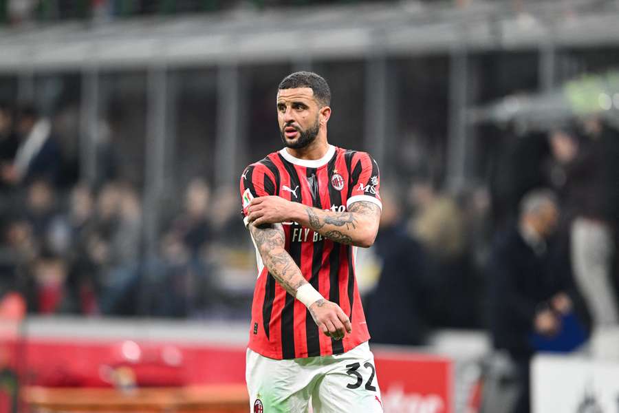 Milan não especificou a lesão de Kyle Walker 