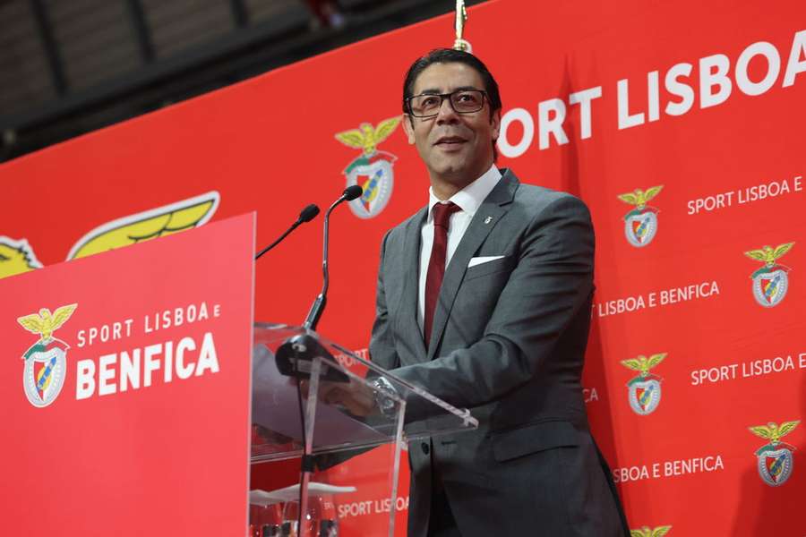 Rui Costa, presidente do Benfica Rui Costa, presidente do Benfica