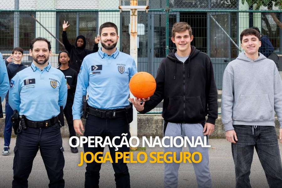 A operação nacional Joga pelo Seguro é realizada por Equipas do Programa Escola Segura
