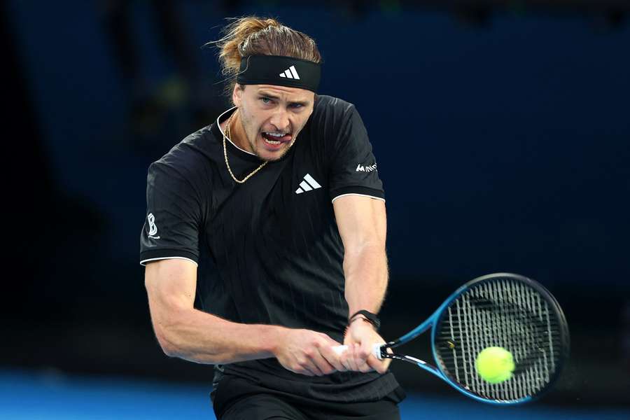Alex Zverev, en las previews del Abierto de Australia de este año