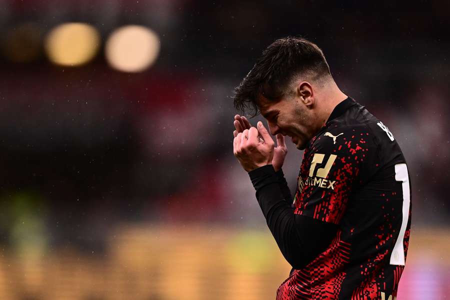 Brahim Díaz apontou o golo que dá vantagem ao Milan sobre o Tottenham Brahim Díaz apontou o golo que dá vantagem ao Milan sobre o Tottenham