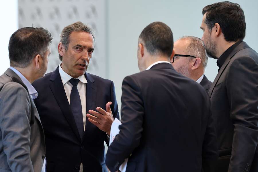 Reinaldo Teixeira, presidente da Liga Portugal Reinaldo Teixeira, presidente da Liga Portugal