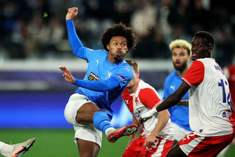 Bruno proti Slavii dával z otočky gól na 2:1. Bruno proti Slavii dával z otočky gól na 2:1.