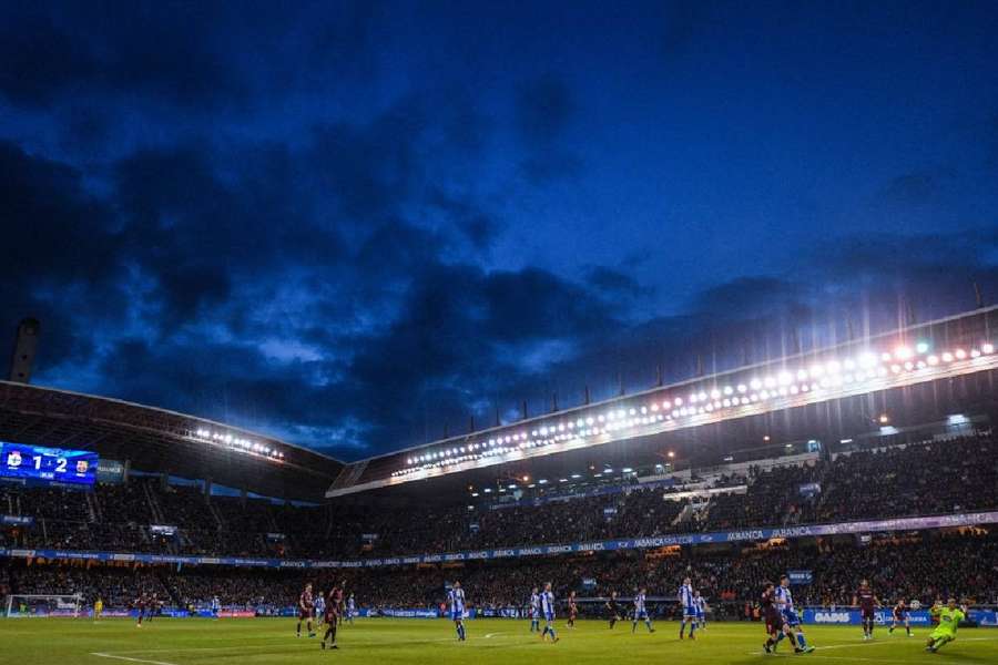 Lo stadio Riazor