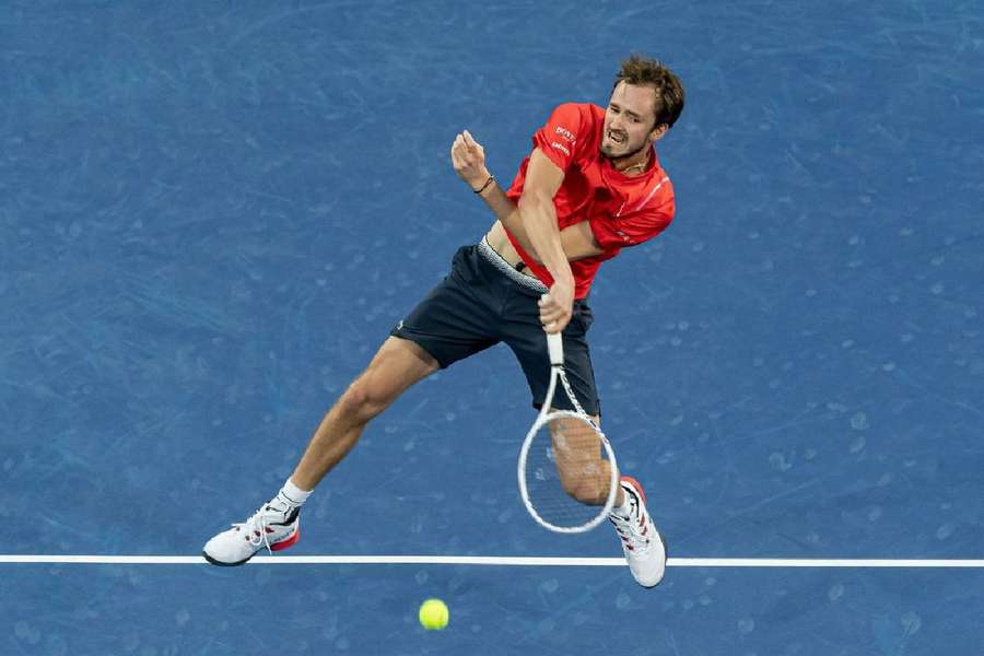 Daniil Medvedev will be in action in Dubai again today