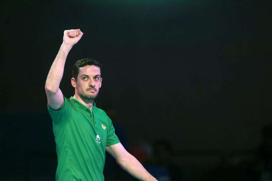 Marcos Freitas e Fu Yu avançam no Top 16 europeu de ténis de mesa