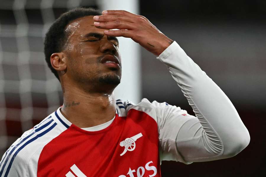 Gabriel kann im Saison-Endspurt nur zuschauen.