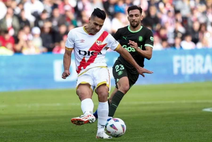 Radamel Falcao tegen Girona