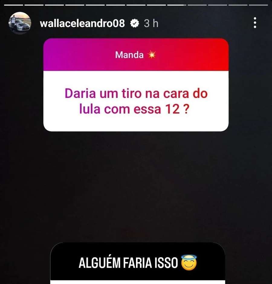 O post polêmico de Wallace