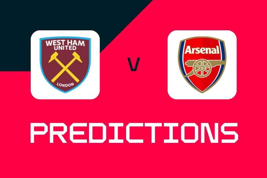 West Ham v Arsenal: Premier League predictions, best bets and odds