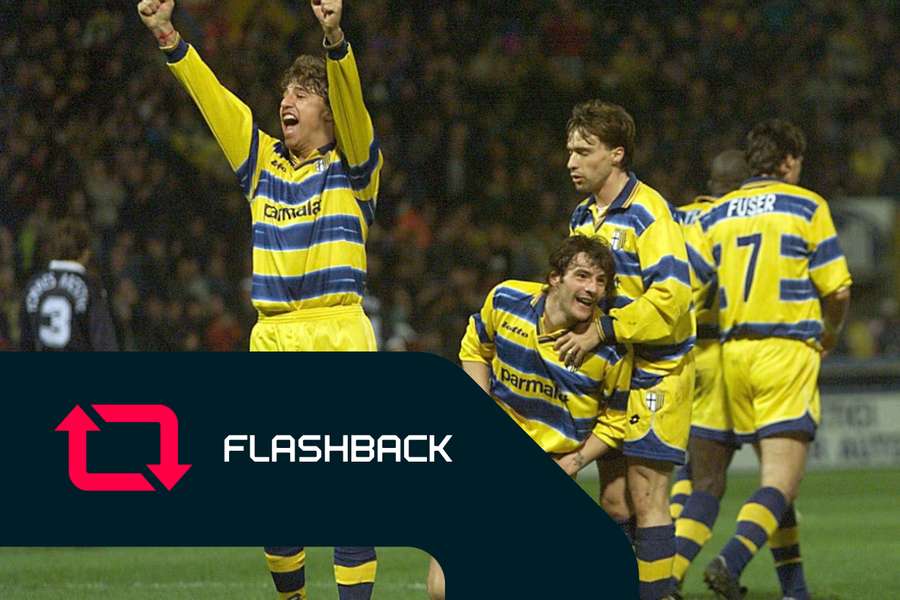 Paolo Vanoli nos tempos do Parma