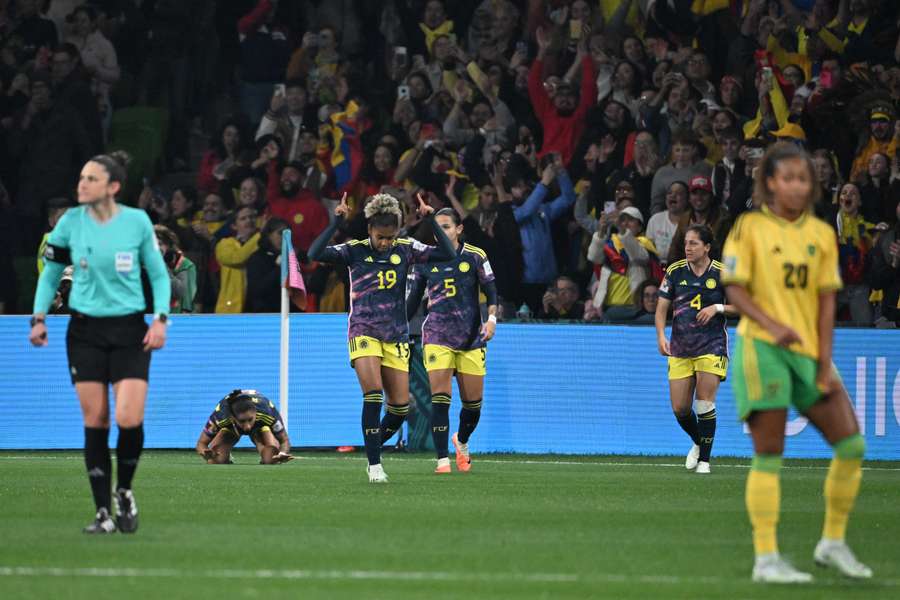 Colombia, a cuartos tras ganar 1-0 a Jamaica.
