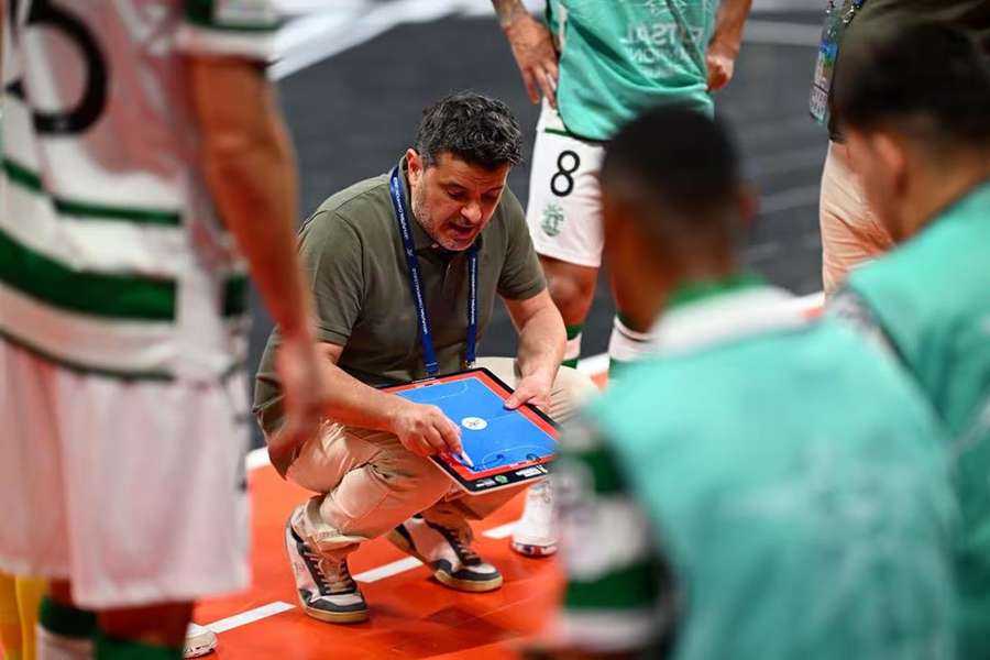 Nuno Dias, treinador do Sporting