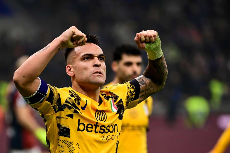 Lautaro Martinez scored the only goal of the game in Inter Milan's win over Genoa in the Serie A.