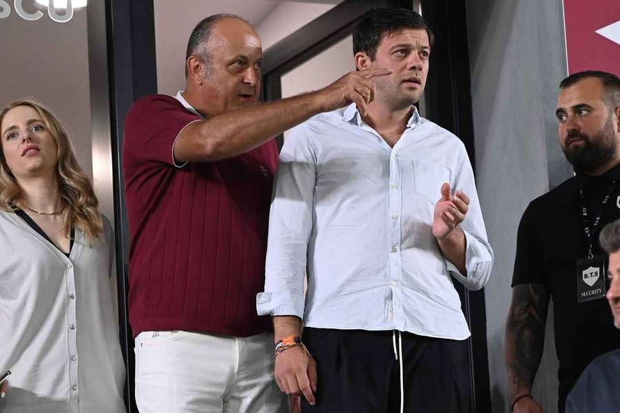 Dan Șucu și Victor Angelescu