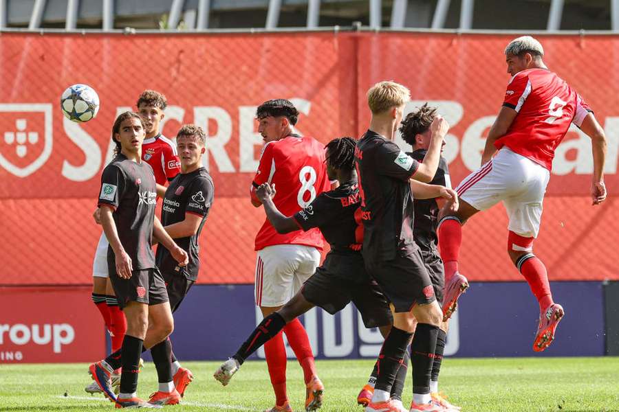 Francisco Silva marcou o terceiro golo do Benfica Francisco Silva marcou o terceiro golo do Benfica