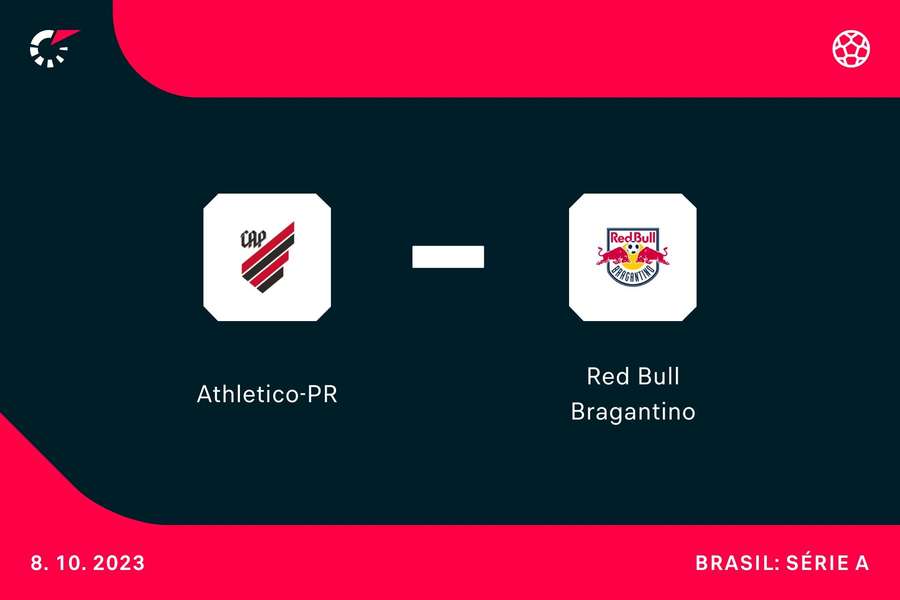 Athletico-PR e Bragantino se encontram neste domingo (8), às 18h30, na Ligga Arena 