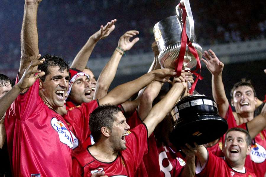 Malorka triumfovala v Copa del Rey v roku 2003.