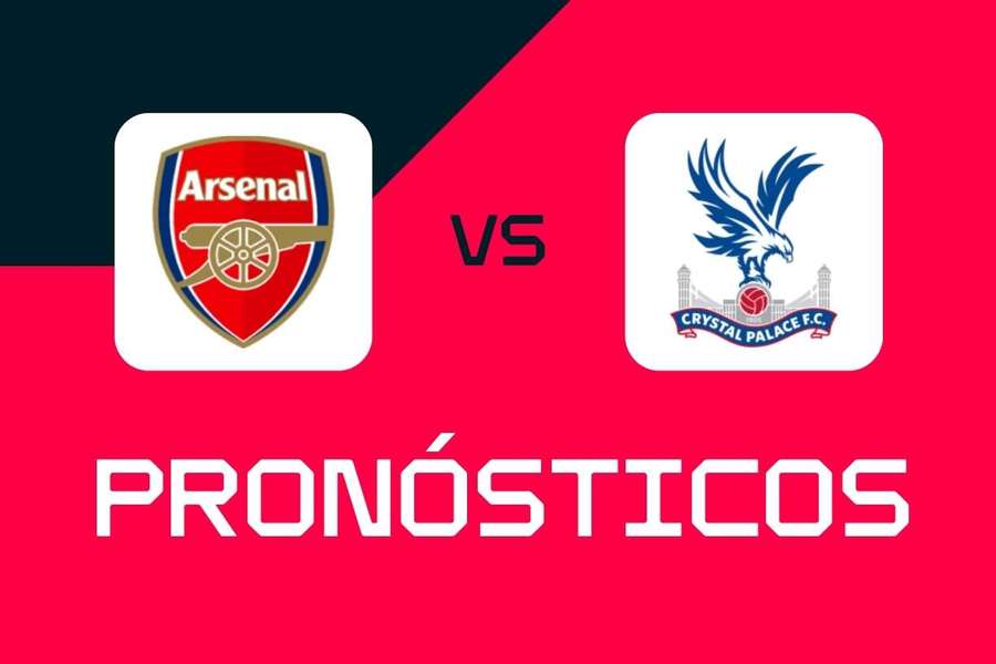 Arsenal vs Crystal Palace: Pronósticos, mejores apuestas y cuotas (Premier League)