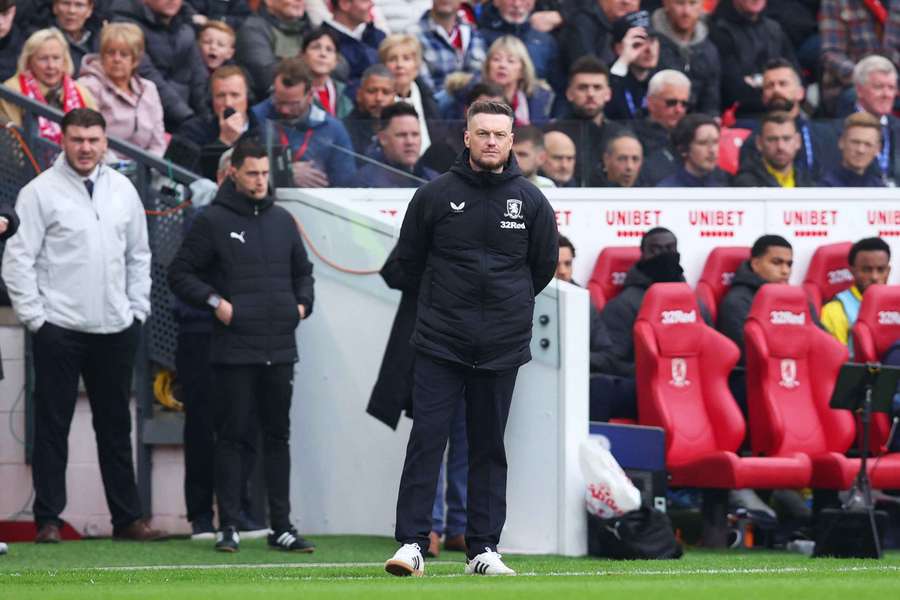 Middlesbrough manager Kim Hellberg