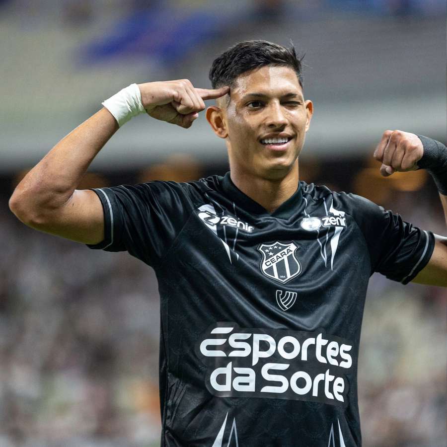 Erick Pulga foi artilheiro da Série B pelo Ceará em 2024 Erick Pulga foi artilheiro da Série B pelo Ceará em 2024