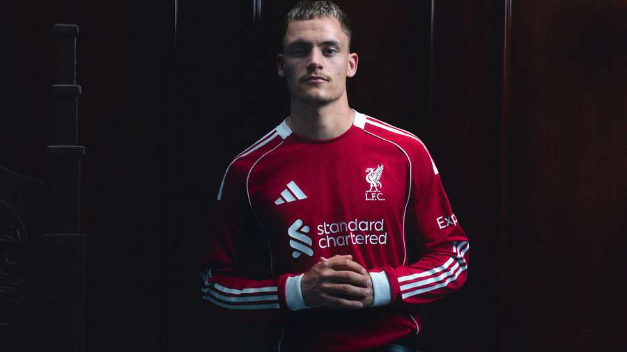 Domácí sada Liverpoolu.