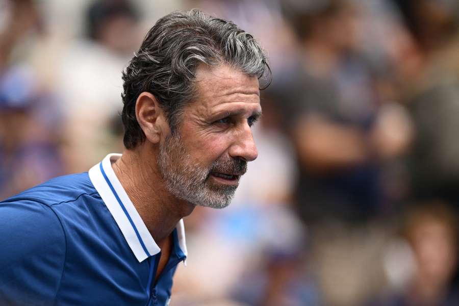 Mouratoglou, en el Abierto de Australia.