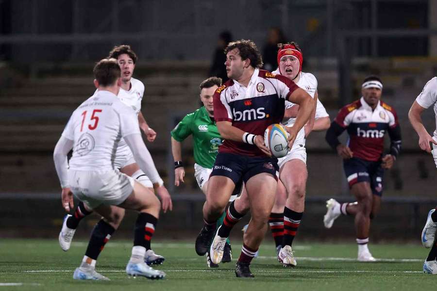 De Lutiis in action for Queensland Reds