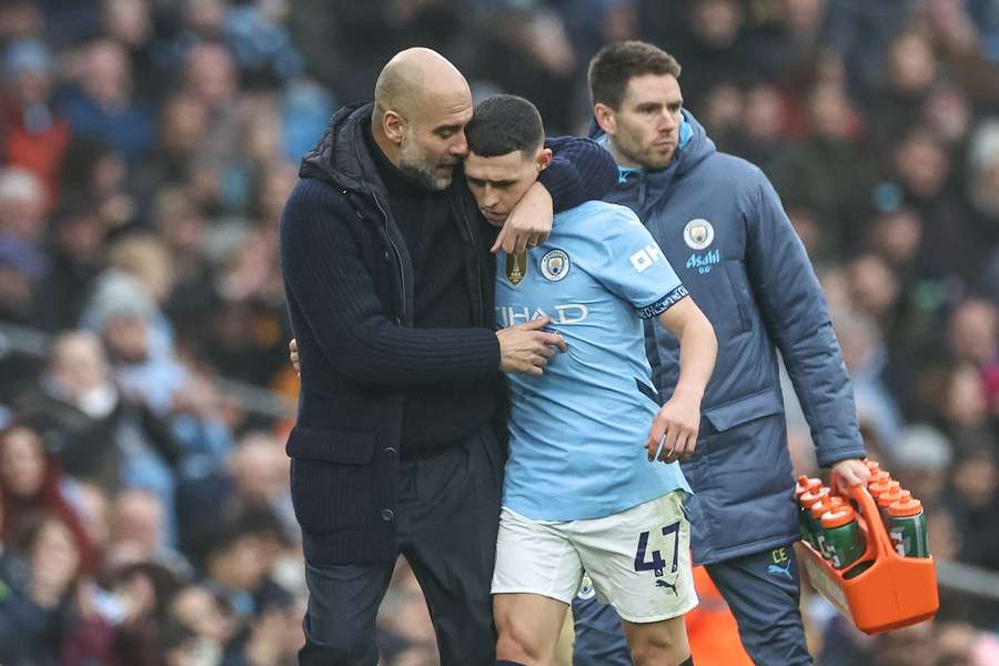 Guardiola și Foden