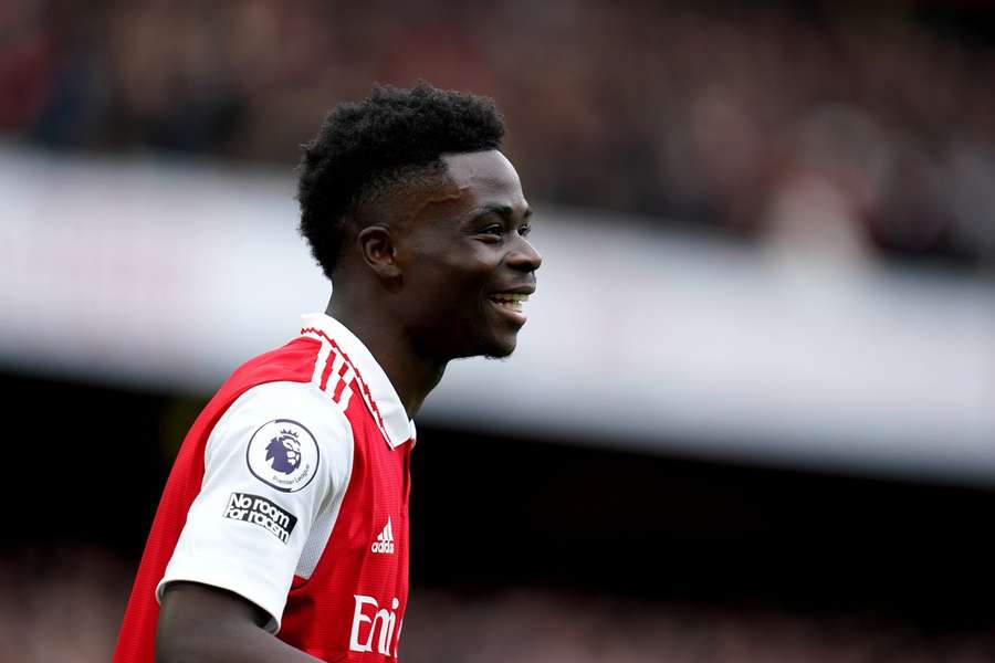 Saka has extended his contract with Arsenal
