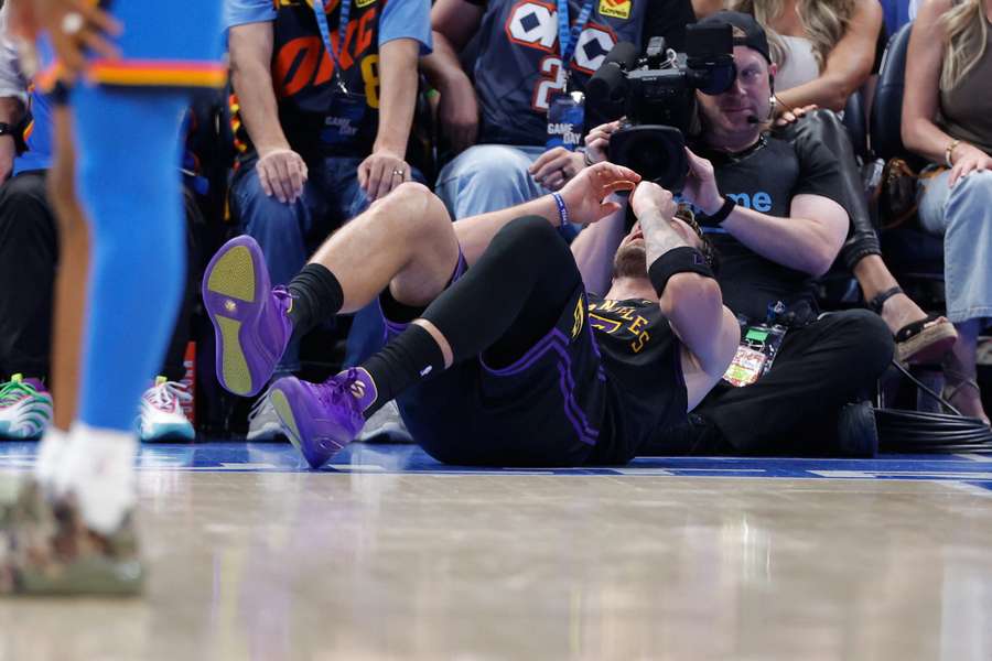 Doncic hat sich eine Zerrung zugezogen