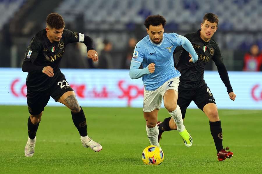 Napoli e Lazio fizeram jogo de bastante disputa
