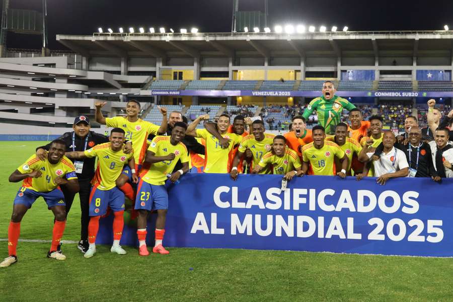 Colombia celebra su clasificación al Mundial sub-20