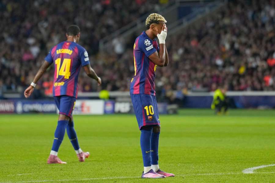 Späte Niederlage für Barca.