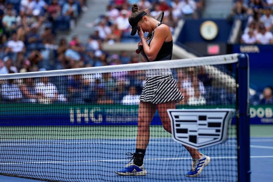 Elina Svitolina verloor op de US Open in de derde ronde van Jessica Pegula