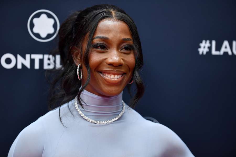 Fraser-Pryce at the Laureus World Sports Awards