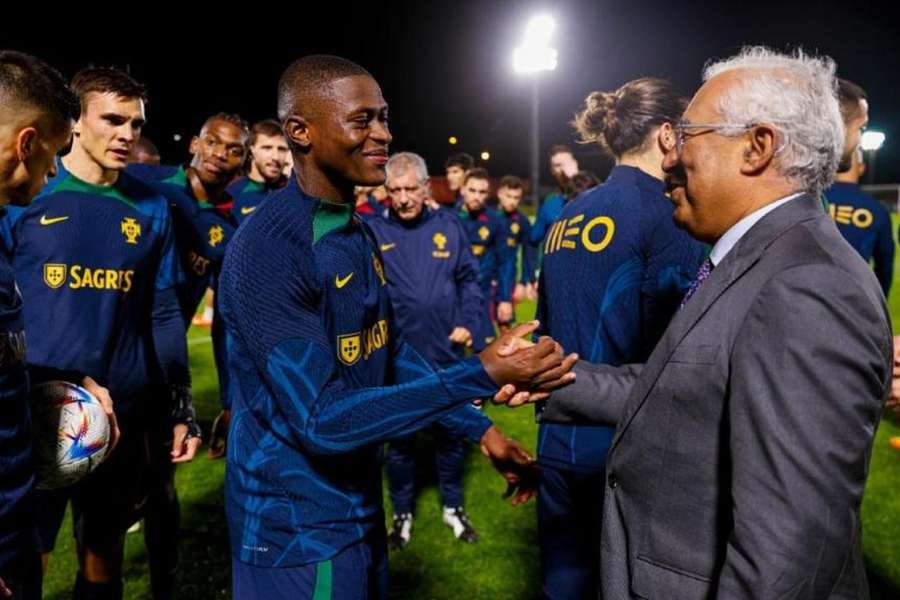 António Costa esteve no Catar a ver o jogo de Portugal