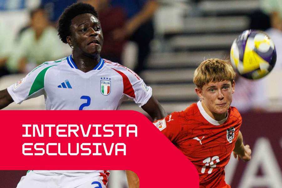 Dauda Iddrisa in azione con la maglia azzurra Dauda Iddrisa in azione con la maglia azzurra