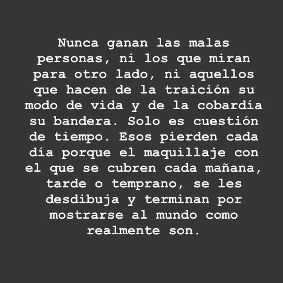 Mensaje de Fermín en Instagram Mensaje de Fermín en Instagram