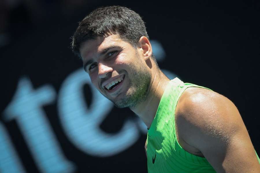 Alcaraz zâmbește în Australia