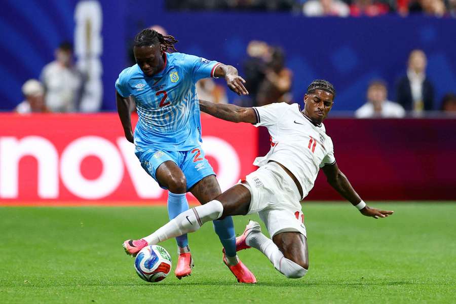 DR Congo international Aaron Wan-Bissaka. DR Congo international Aaron Wan-Bissaka.