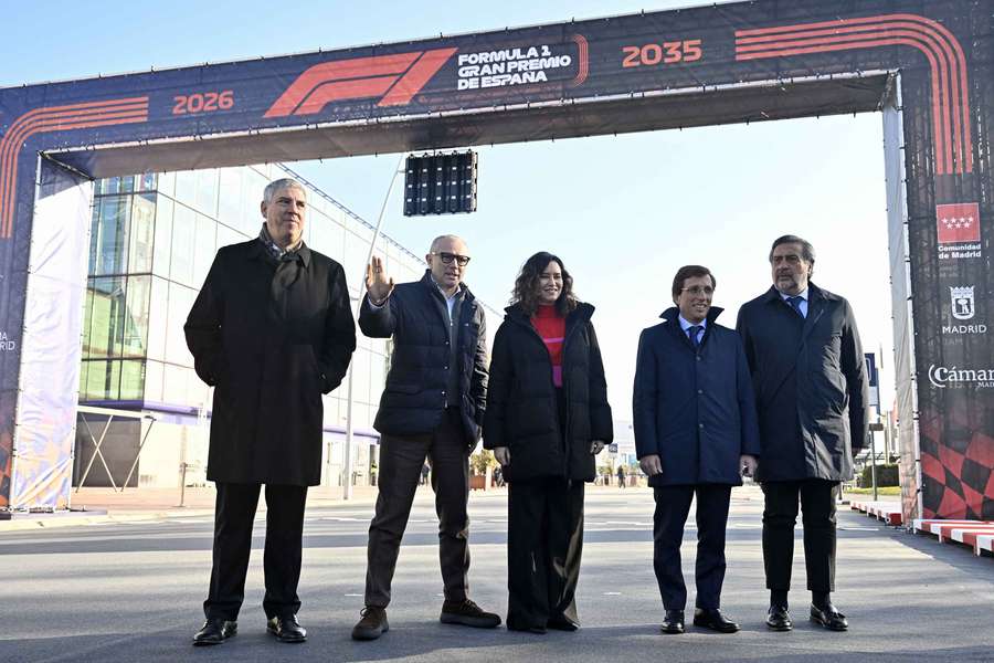 Les décideurs espagnols à Madrid en janvier 2024.