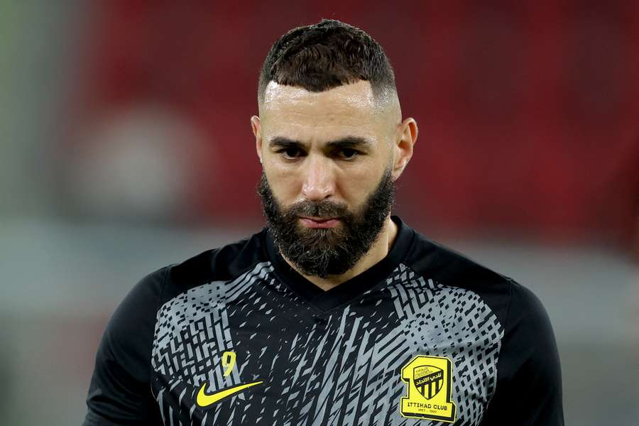 Benzema failed to turn up for the start of Al Ittihad's training.